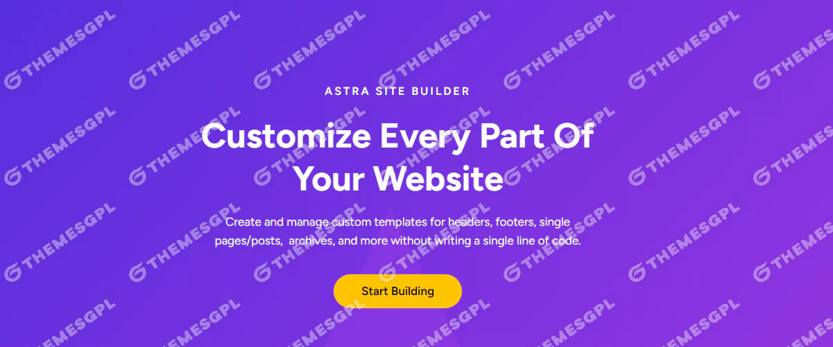 Astra Theme 4.11.2 - Customize Every Part Of Your Website